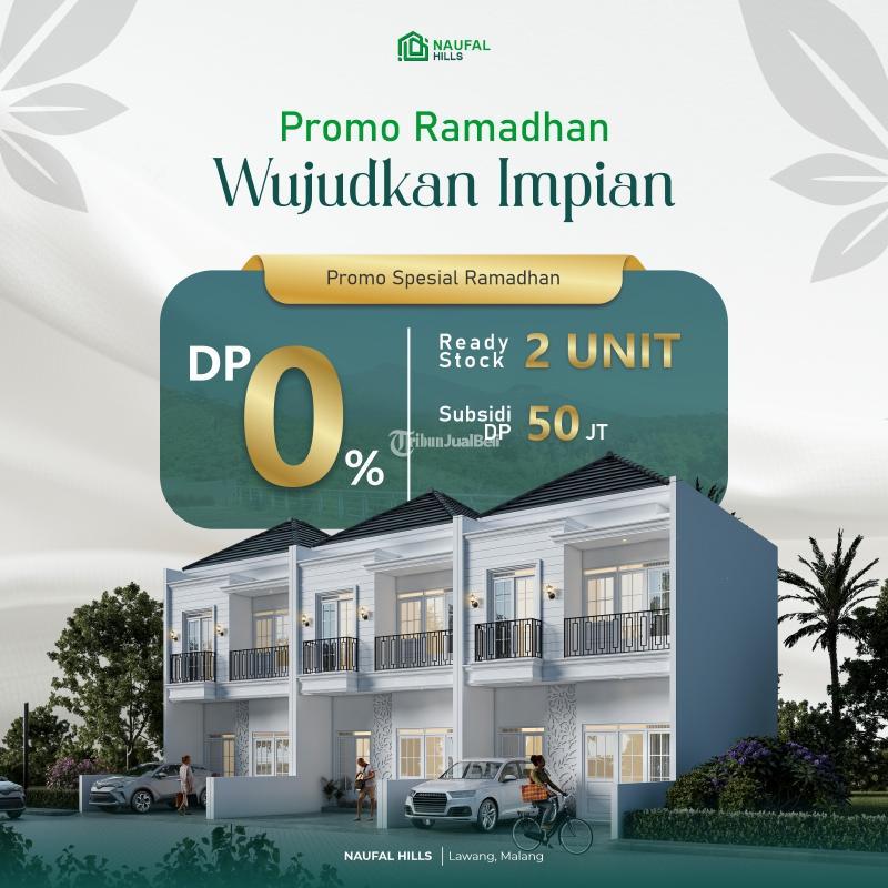 DIJUAL HUNIAN NAUFAL HILLS, MEWAH BERNUANSA VILLA TYPE 80 LT 72