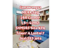 Apartemen Gunawangsa MERR 2BR Corner Full Furnished Interior Minimalis SHMSRS Bisa cicil KPA bank dekat Kampus Dinamika Ubaya UPN Rungkut Purimas Metropolis Juanda Bale Hinggil