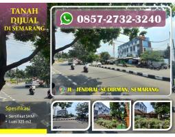 STRATEGIS, Call 0857-2732-3240, Tanah Murah di Depan Taman Madukoro Jln. Sudirman Semarang