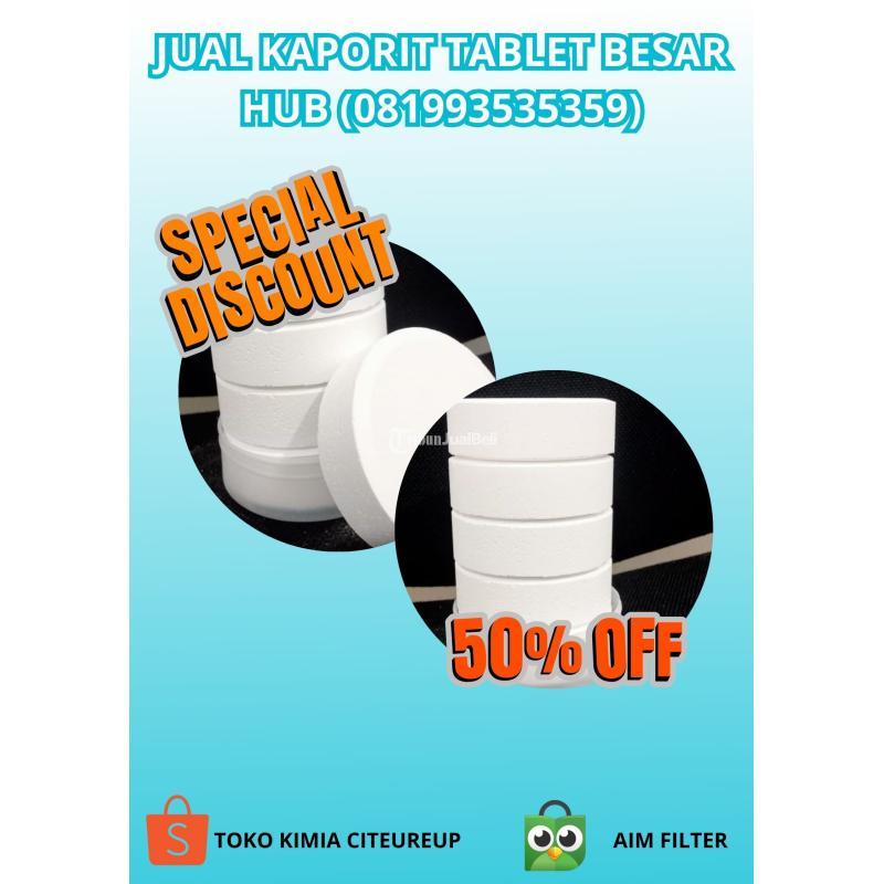 termurah kaporit tablet besar hub 081993535359