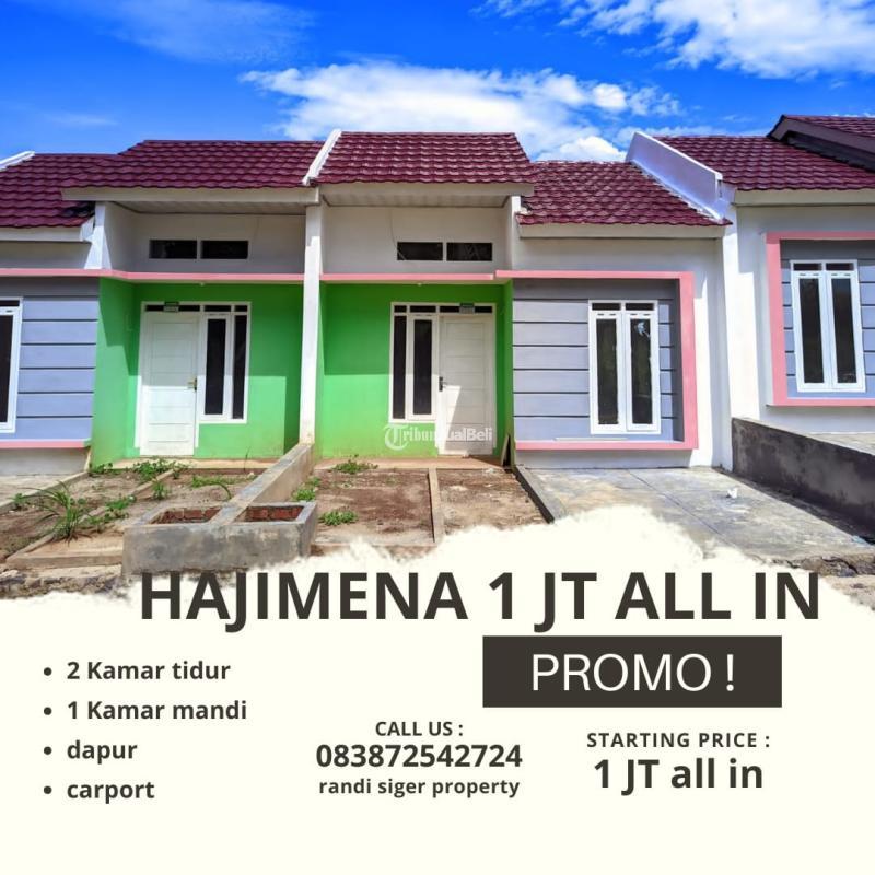rumah murah 1 juta all in