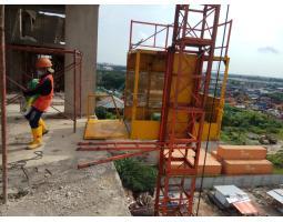 Sewa Lift Barang Probolinggo Jawa Timur  Lift Proyek  Lift Material  Alimak  Lift Barang 1-2 Ton Probolinggo Jawa Timur