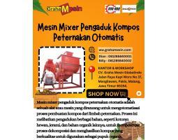Terbaru Mesin Mixer Pengaduk Kompos untuk Tanaman Otomatis Hub  081285840001 Dian
