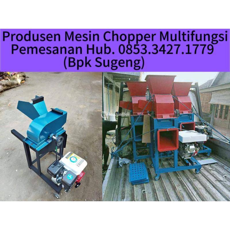 Mesin Cacah Rumput Multifungsi - Surabaya Jawa Timur