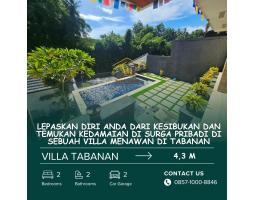 PEMANDANGAN SPEKTAKULER DIJUAL VILLA MEWAH DEKAT KUBU ABADOS!