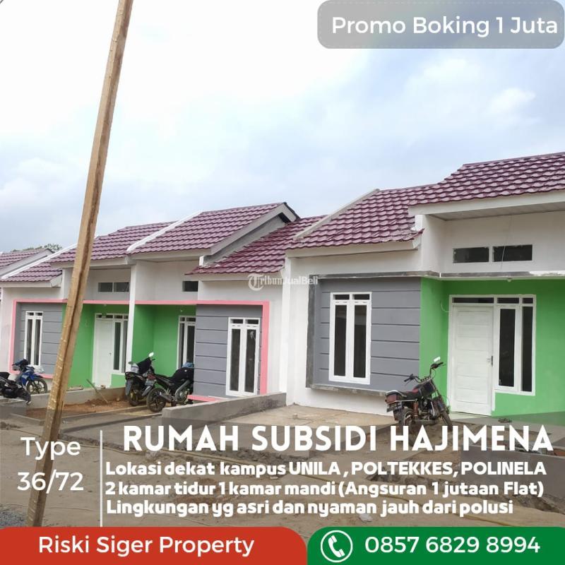 Hanya 1 Juta Terima Kunci 0853 7916 7944 Rumah Murah Lampung