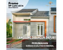 Rumah Subsidi Murah Langsung Dibangun Dapur Tanpa DP