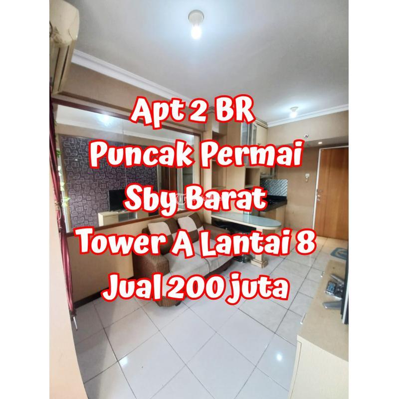Apartemen Puncak Permai 2BR Furnished di Surabaya Barat Murah Dekat Pasar Modern Darmo Permai SCTV Citraland Kampus Unesa UWK Mall PTC Mayjend Sungkono