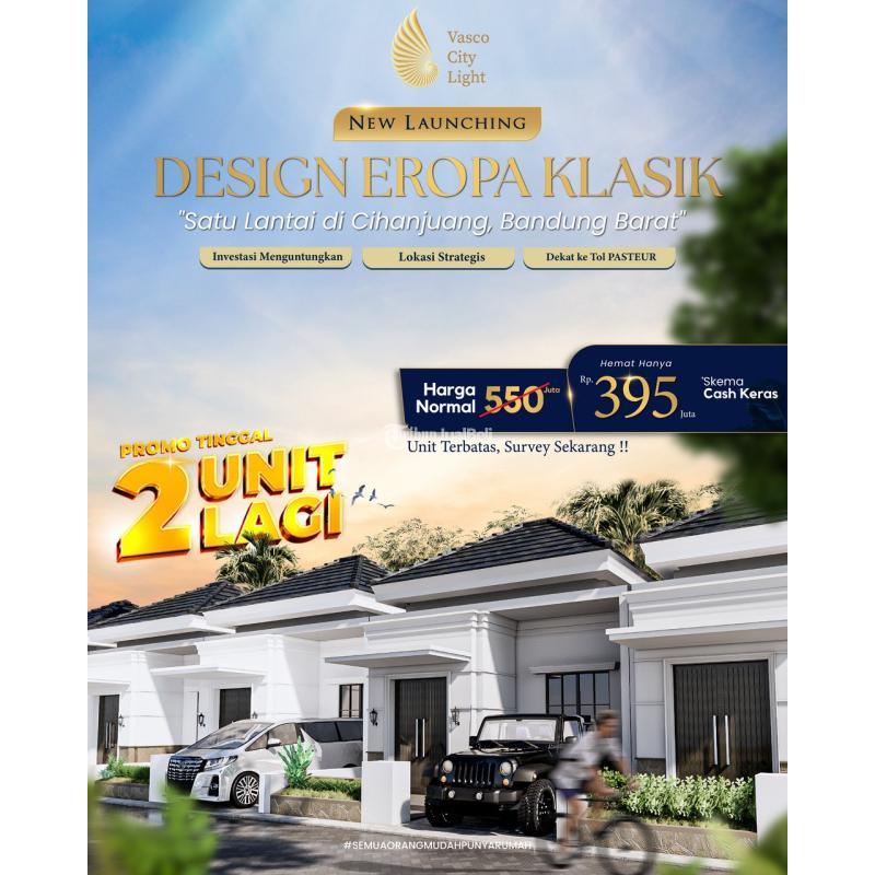 Hunin gaya eropa di cihanjuang bebas banjir