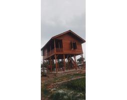 Wahyu Rumah Kayu Bongkar Pasang Berbagai Macam Tipe dan Ukuran - Bogor Jawa Barat