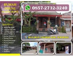 Dijual Rumah Murah Dekat Alun-alun Kota Ungaran LT168 LB168 4KT 2KM SHM - Semarang Jawa Tengah 