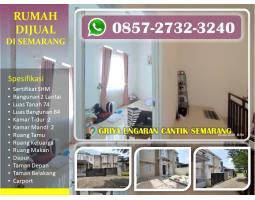 Dijual Rumah Murah 2 Lantai Dekat Terminal dan Alun-alun Ungaran LT74 LB84 3KT 2KM SHM - Semarang Jawa Tengah