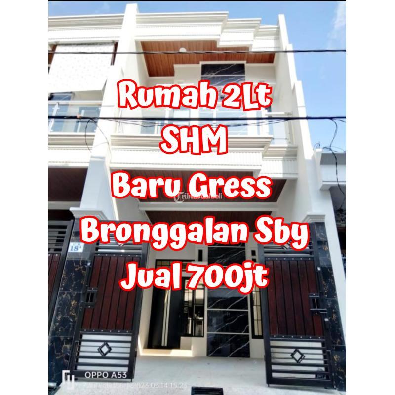 Rumah 2 Lantai SHM Baru Gress Minimalis Bronggalan di Surabaya dekat Raya Ploso Baru Kenjeran Kalijudan Kalikepiting Tambaksari Timur Karang Empat Asem Lebak