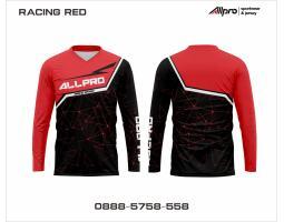 Jersey Racing Red Allpro Bahan Anti Bakteri Anti Bau - Solo Jawa Tengah