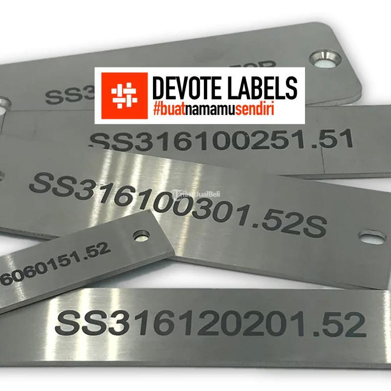 Label Baju Plat Devote Labels - Tulungagung Jawa Timur