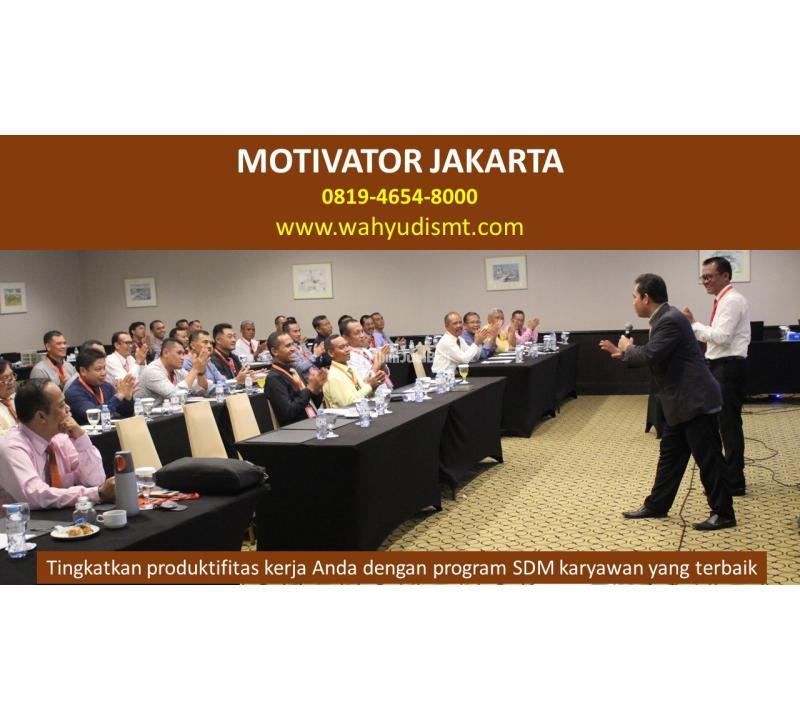 Motivator Capacity Building Profesional - Ngawi Jawa Timur