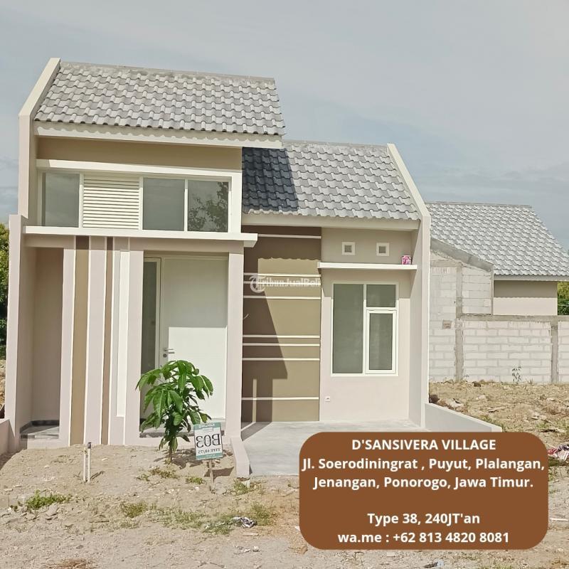 Dijual Rumah Desain Modern Minimalis Harga Terjangkau - Ponorogo Jawa Timur