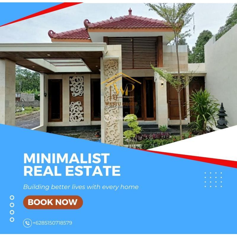 Jual Rumah Etnik Modern 2 Lantai Baru di Tepi Jalan Mertoyudan - Magelang