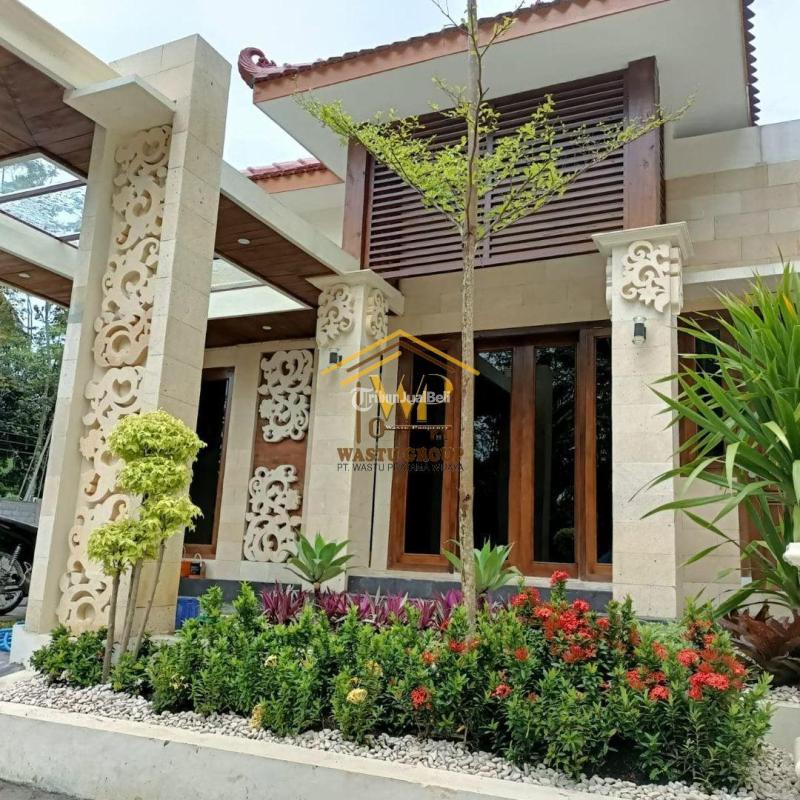 Jual Rumah Etnik Modern 2 Lantai Baru di Tepi Jalan Mertoyudan - Magelang