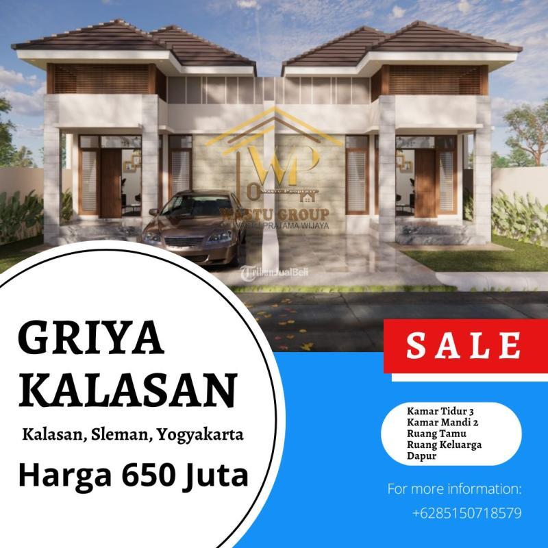 Dijual Rumah Cantik Murah Bangunan Baru di Kalasan - Sleman Yogyakarta