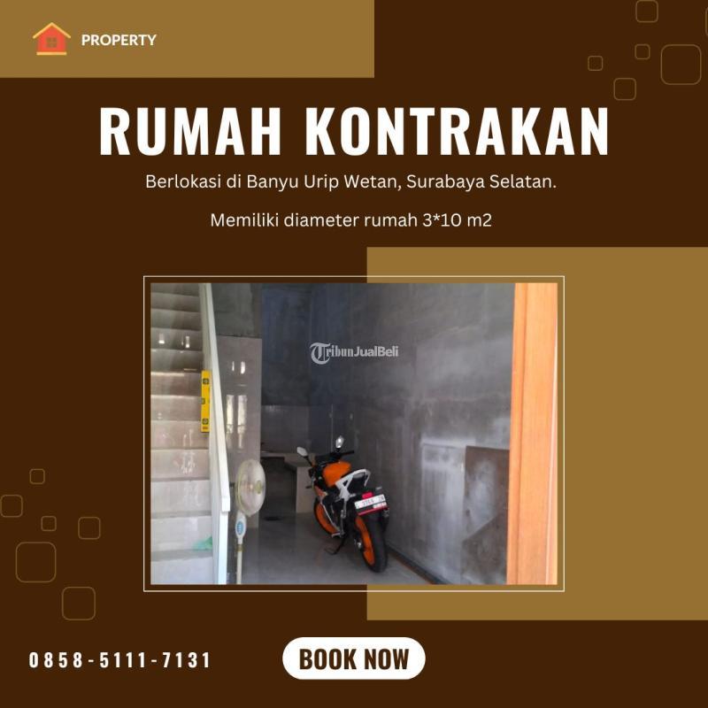 Disewakan Rumah 2 Lantai 1KM 1KT Harga Murah Nego - Surabaya Jawa Timur