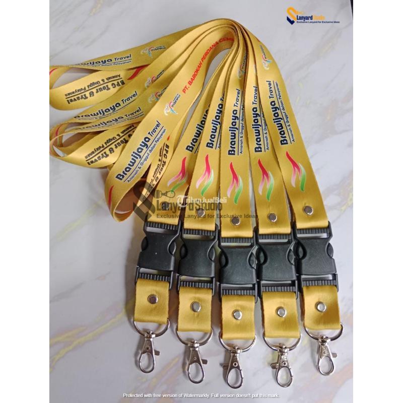 Pabrik Cetak Tali ID Card Lanyard Custom Termurah di Surabaya Jawa ...