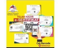 Sertifikat  TOEFL-TOEIC-IELTS-Komputer - Jakarta Timur
