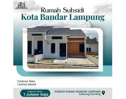 Jual Rumah Subsidi Tipe 36 Luas 72m2 2KT 1KM - Kota Bandar Lampung