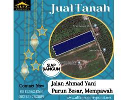 Jual Tanah Luas 26000m2 SHM Lokasi Tepi Jalan Ahmad Yani Purun Besar - Mempawah Kalimantan Barat