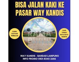 TANAH KAVLING MURAH DI TANJUNG SENANG BANDAR LAMPUNG DEKAT PASAR DAN PERUMAHAN