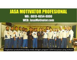 Jasa Motivator Berbagai Cara Perusahaan - Kebumen Jawa Tengah