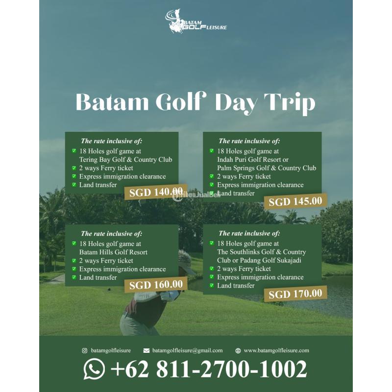 Batam Golf Package For Senior Batam Leisure di Batam Kepulauan Riau ...