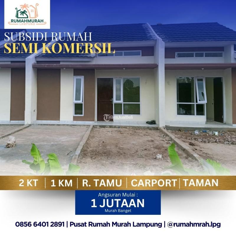 Jual Promo Lebaran Rumah Subsidi Dekat Kota Bandar Lampung - Lampung Selatan