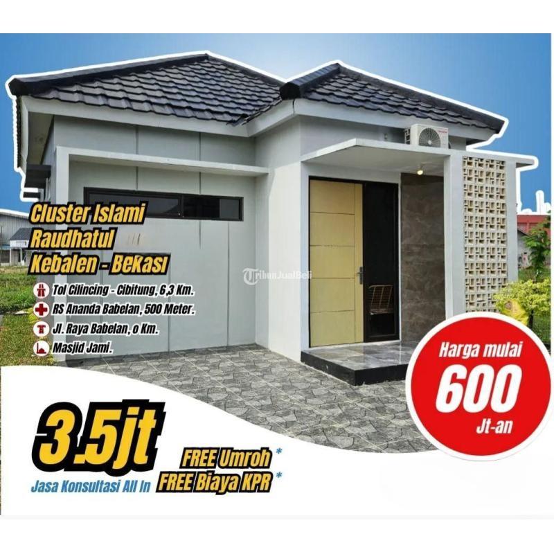 Perumahan Couple Syariah LT75 LB40 Terbesar Pinggir Jalan Babelan Bekasi Jawa Barat