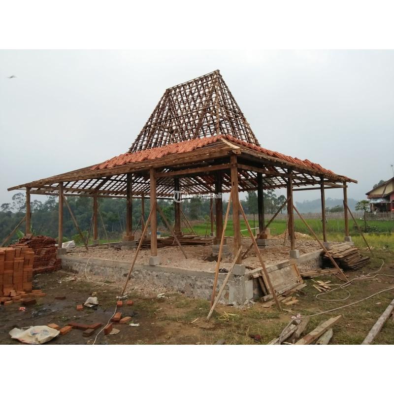 Jasa Pembuatan Rumah Kayu Joglo Limasan Gazebo - Bantul Jogja