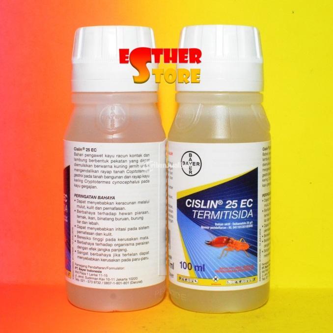 Cislin 25 EC 100 ml Termitisida Deltametrin dari Bayer Ampuh Basmi Rayap - Bekasi Jawa Barat