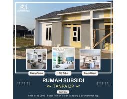 Dijual Rumah Dekat Jatimulyo LB36 LT72 2KT 1KM Siap Huni - Lampung Selatan