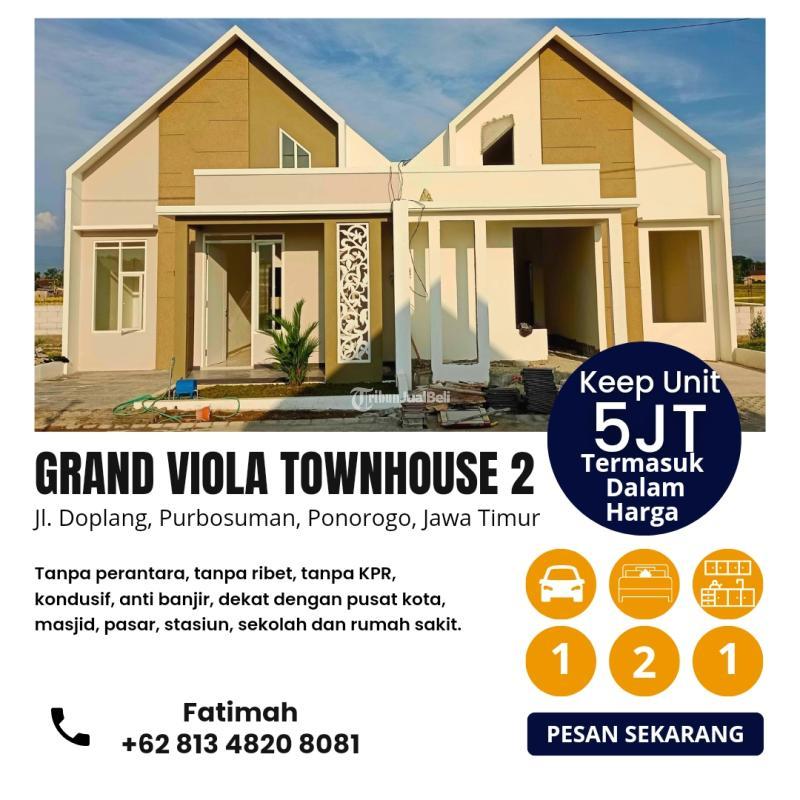 Dijual Rumah Syariah Harga Terjangkau Lokasi Strategis - Ponorogo Jawa Timur