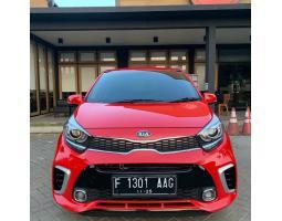 Mobil KIA Picanto AT GTLine 2019 km 16250 Warna Merah Bekas - Bandung Barat