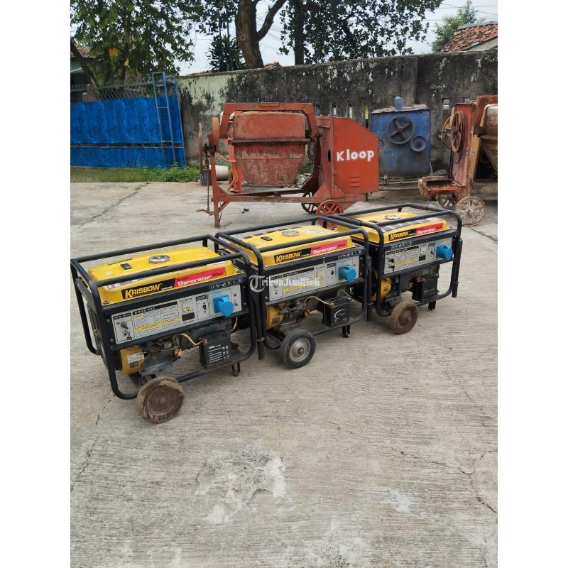 Genset Krisbow 5500watt Kondisi Mulus Siap Kerja Kalideres di Jakarta