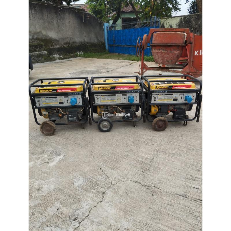 Genset Krisbow 5500Watt Siap Pakai Termurah Jatisampurna di Bekasi Kota