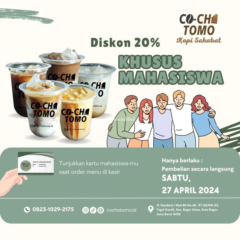 Cichi Tomo Promo Khusus Mahasiswa - Bogor Kota Jawa Barat
