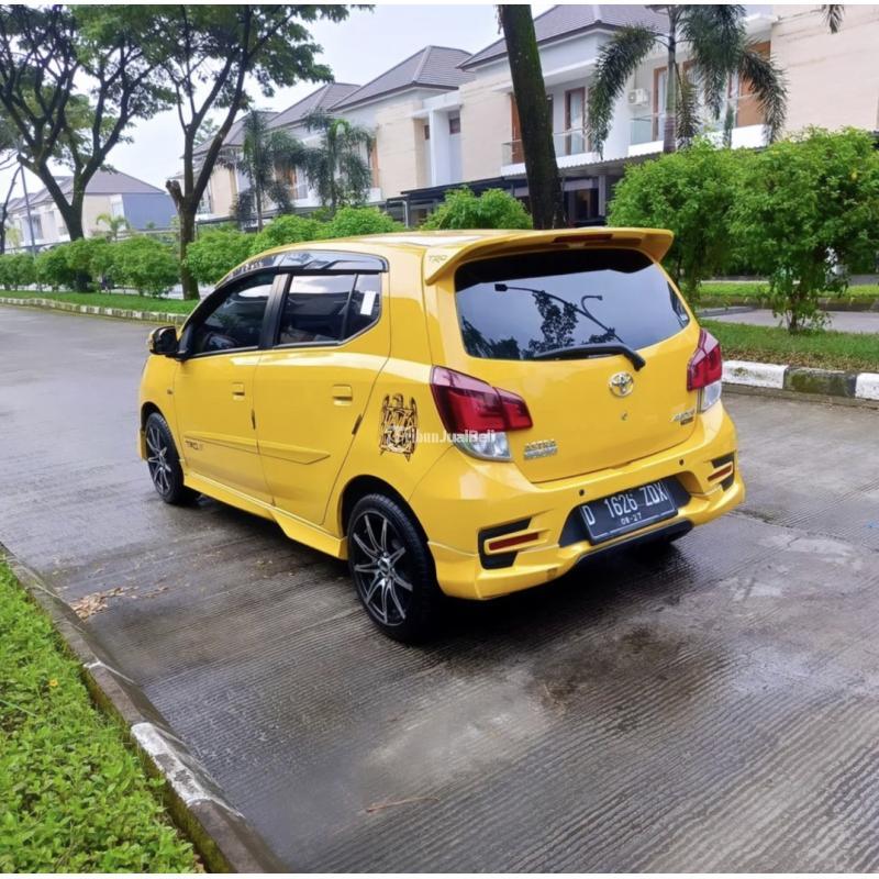 Mobil Murah Toyota Agya G Trf 12 Kuning Tahun 2017 Bekas Surat Lengkap 