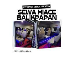 Sewa HiAce dari Agen Terpercaya dan Memiliki Reputasi Baik - Balikpapan Kalimantan Timur