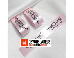 Label Satin Devote Labels - Trenggalek Jawa Timur