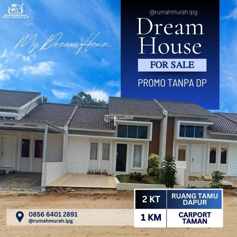 Dijual Rumah Murah Fasilitas Terlengkap LT45 - Bandar Lampung