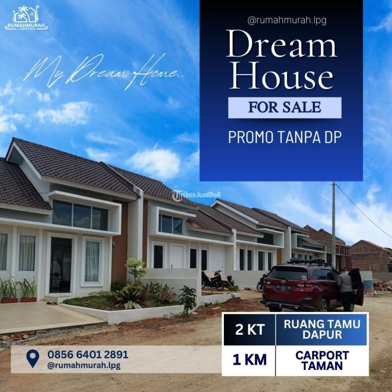 Dijual Rumah Murah Fasilitas Terlengkap LT45 - Bandar Lampung