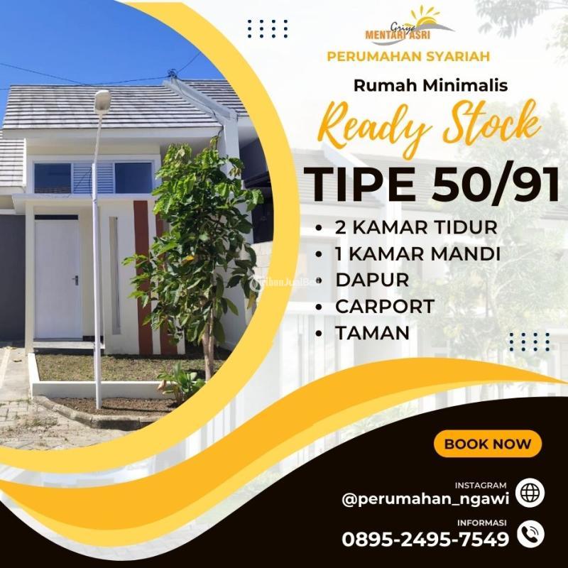 Dijual Rumah Minimalis Lokasi Strategis Harga Terjangkau - Ngawi Jawa Timur