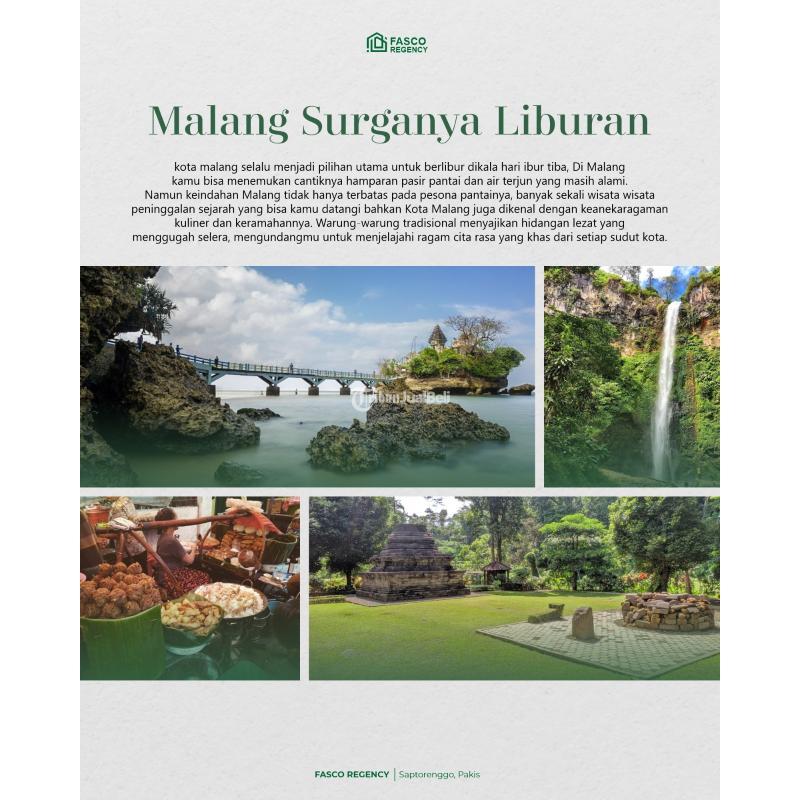 Dijual Rumah impian lokasi strategis dekat tempat wisata