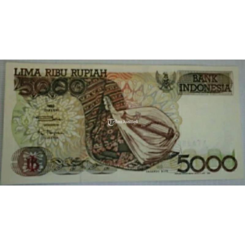 Koleksi Antik dan Kuno Uang Kertas Banknotes Paper Money Sasando Rote 1992